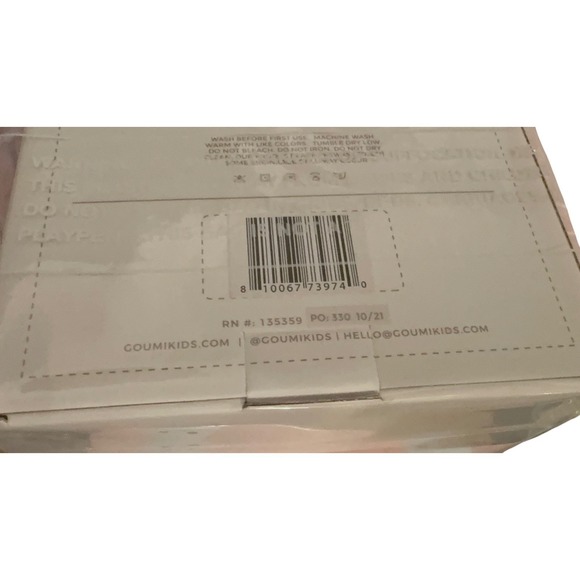 Goumi Nursery Changing Pad Cover, Sandstone, 16 x 32,Organic Cotton Bamboo Blend - Picture 7 of 7